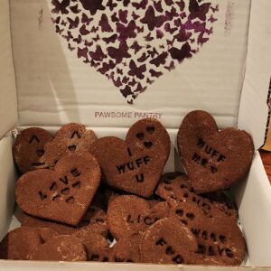 Love Bites Doggy Cookies Box